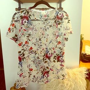 Mesh Flower Top